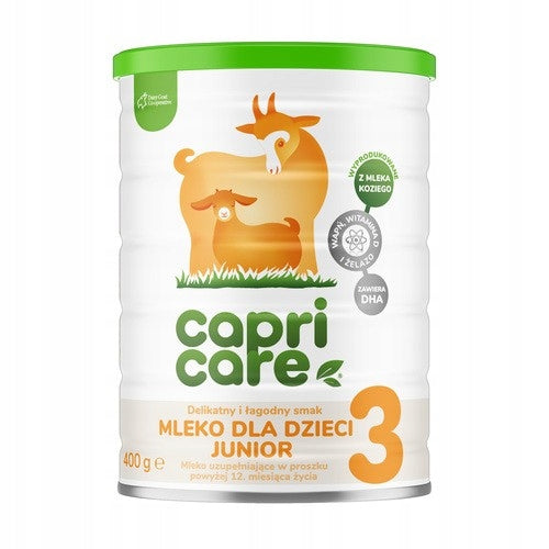 Capricare 3 Junior, complementary milk powder, over 12 months, 400 g