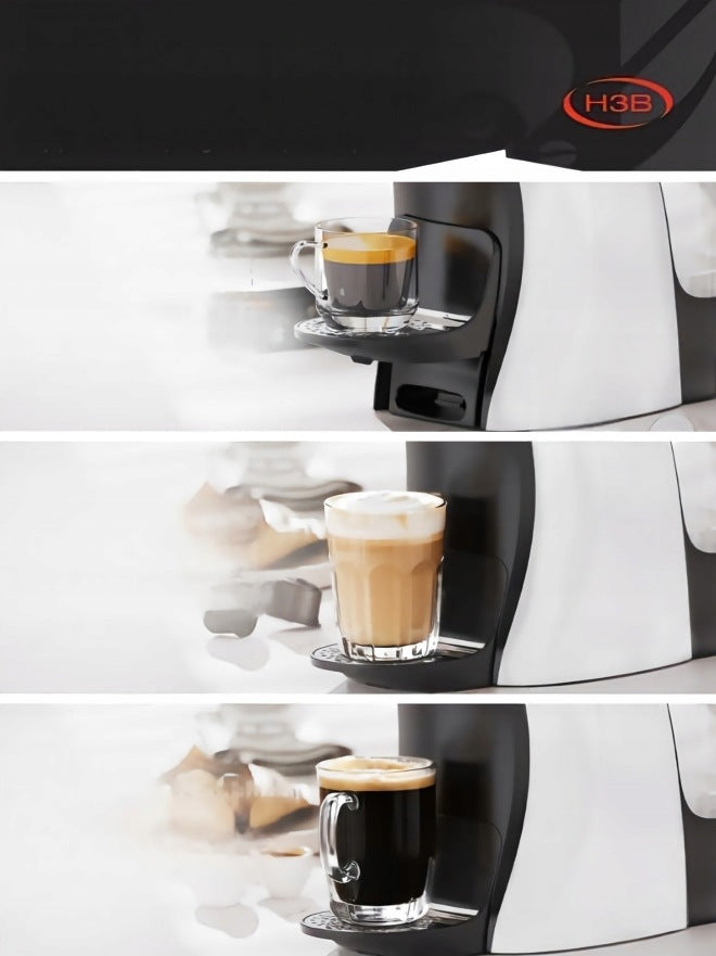 Capsule Maker HiBREW H3B White 3in1 7 Temp Levels 1100W 19ba 850ml Brand HiBREW