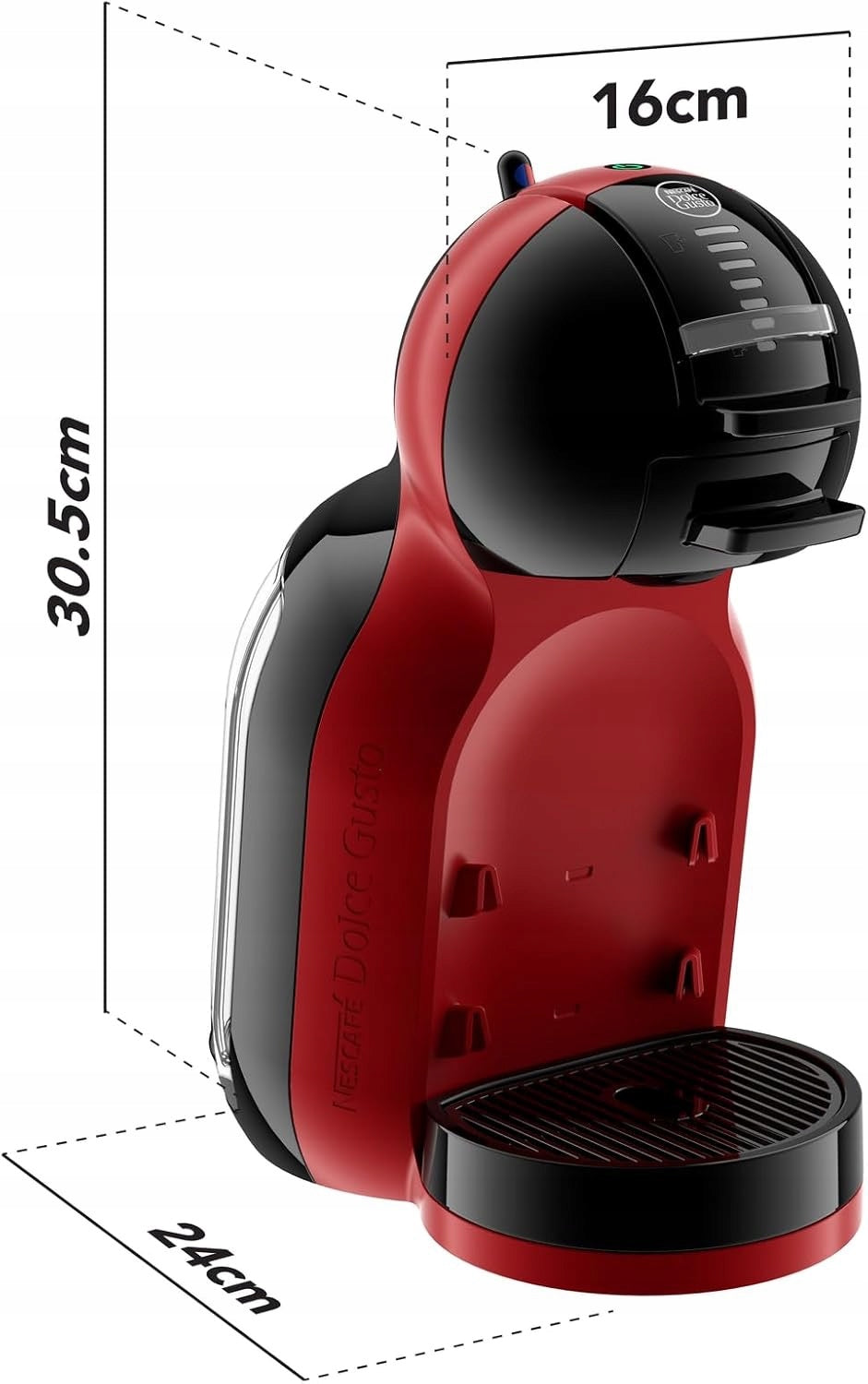 Capsule maker Krups Nescafe Dolce Gusto Mini Me KP123H 1500W 15 bar Brand Krups