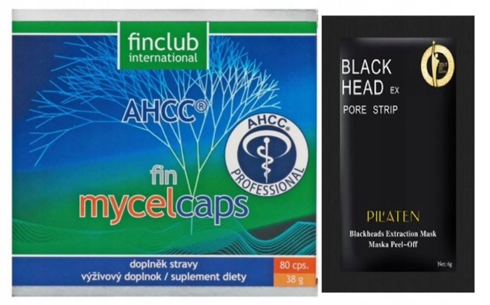 Capsules Finclub Fin Mycelcaps 80 pcs.Resistance from Finland AHCC Original