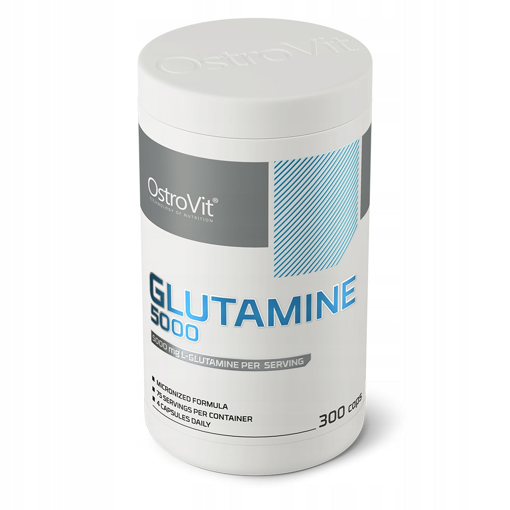 Capsules Glutamine 5000 OstroVit 414 g tasteless Expiration date at least 1 year from the date of purchase