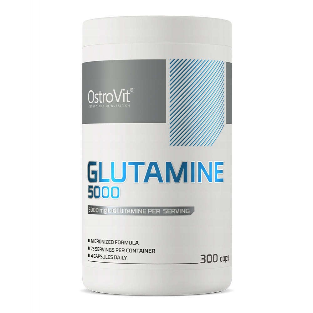 Capsules Glutamine 5000 OstroVit 414 g tasteless
