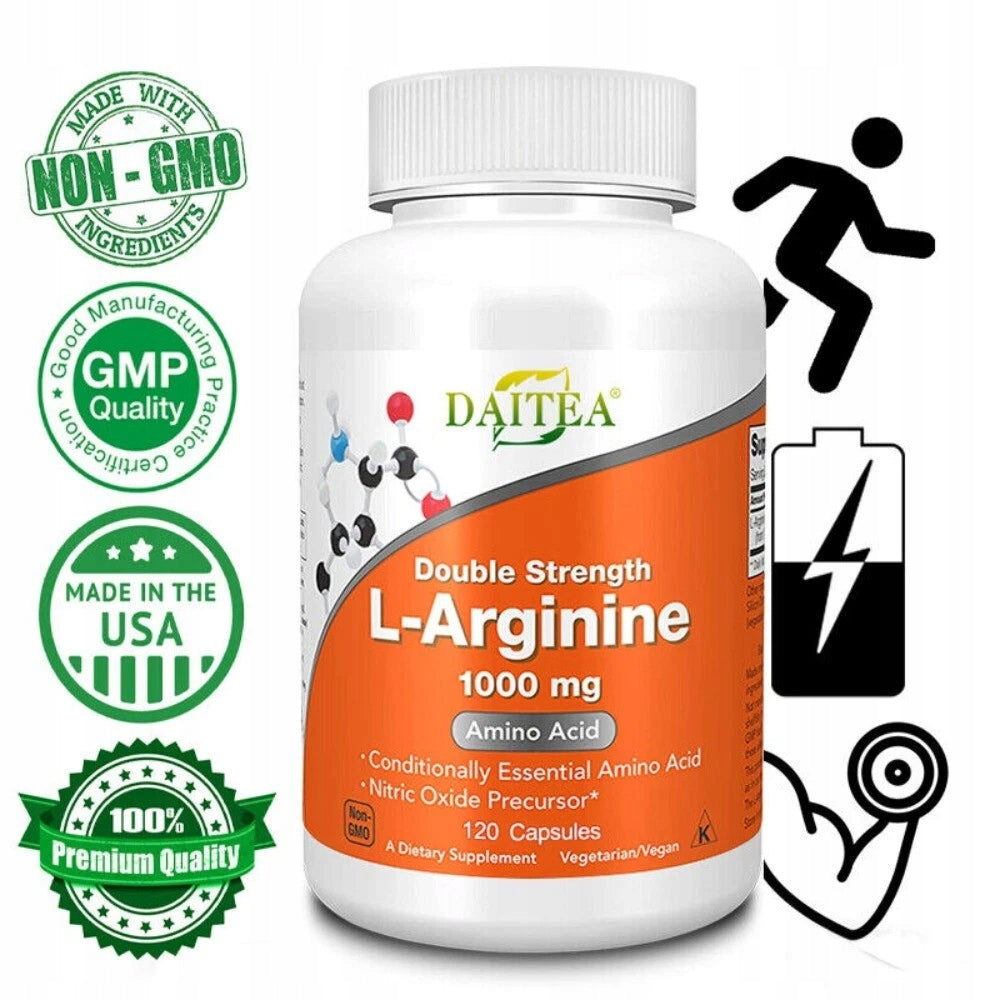 Capsules L-arginine 1000 mg, nitric oxide, muscle pump, training before s Expiration date at least 1 year from the date of purchase