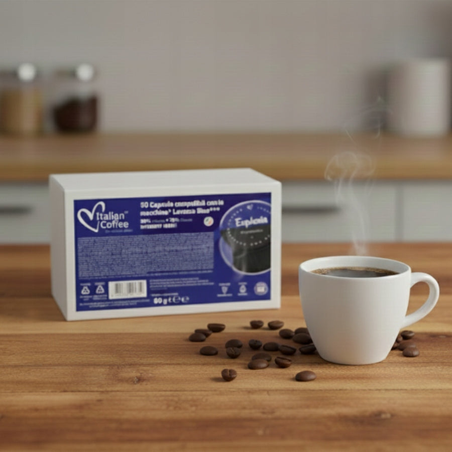 Capsules Lavazza Blue Italian Coffee EUPHORIA Italian coffee Brand Italian Coffee