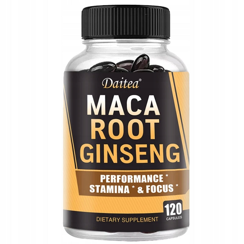 Capsules with maca root and ginseng – increase libido, improve howling