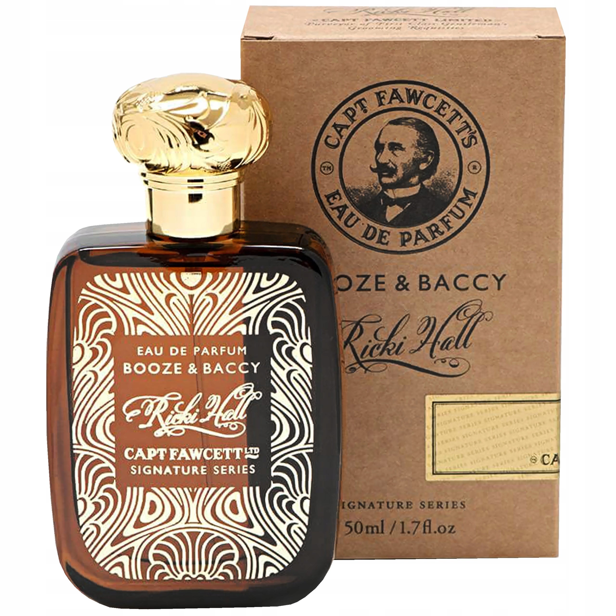 Captain Fawcett Booze Baccy Men's Oriental Woody Perfume 50 ml