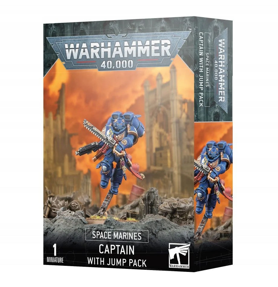 Konstruktorius Space Marines: Captain with Jump Pack Games Workshop, 25 d.