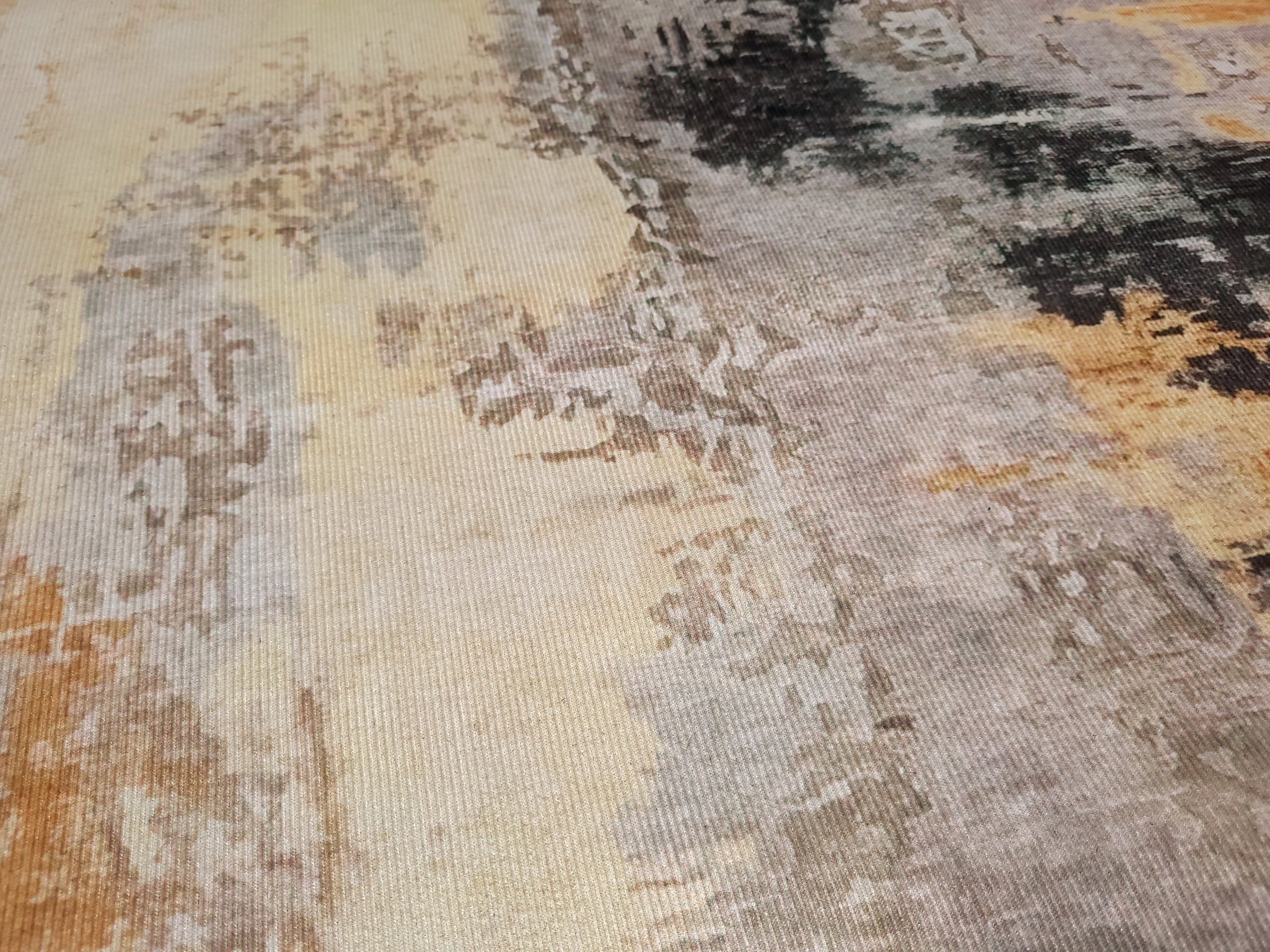 Captivating Anti-Slip Carpet Fancy 160x230 Marble Multi Artdeco Glamour Length 230 cm