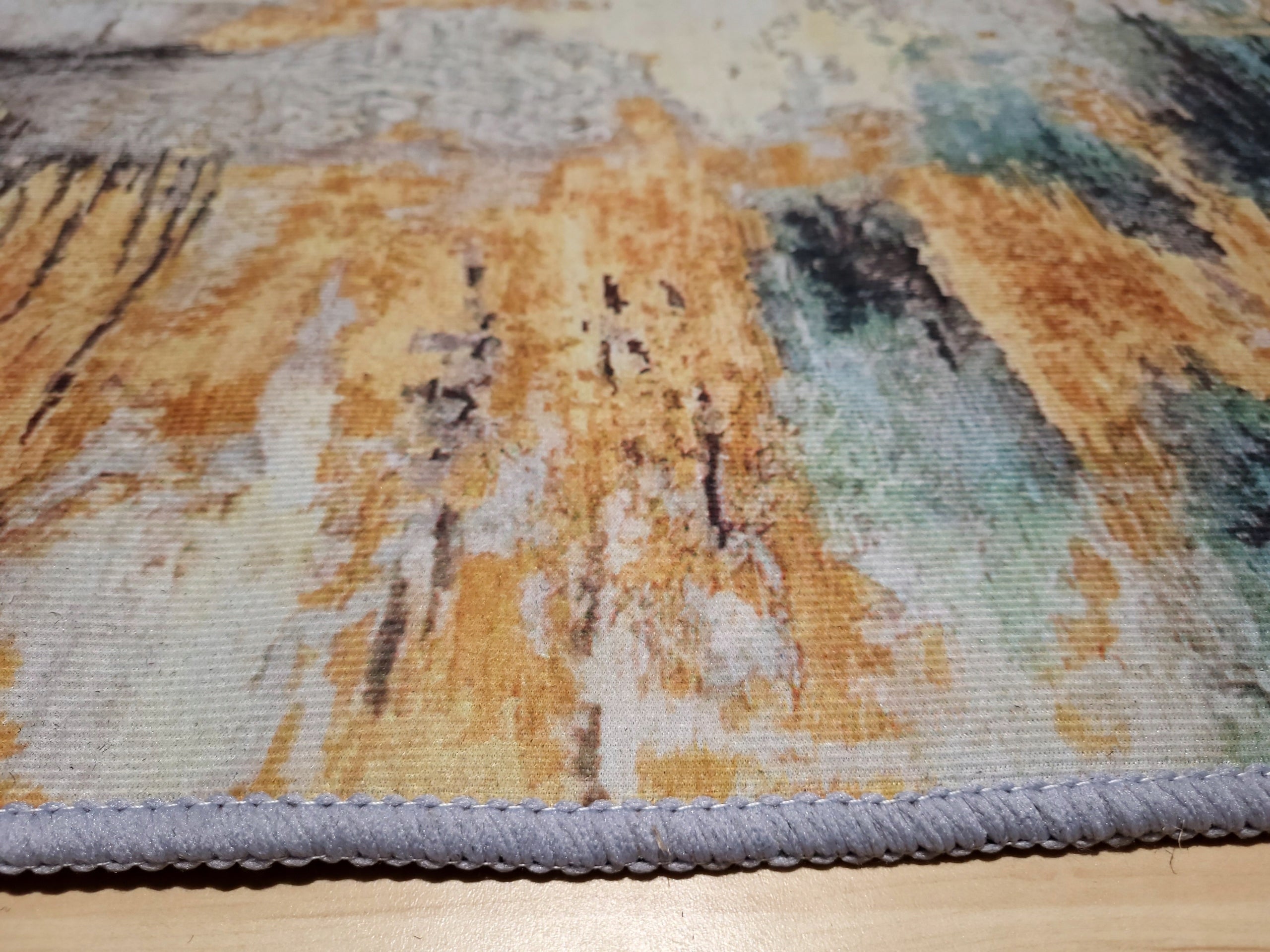 Captivating Anti-Slip Carpet Fancy 160x230 Marble Multi Artdeco Glamour Thickness 8 mm