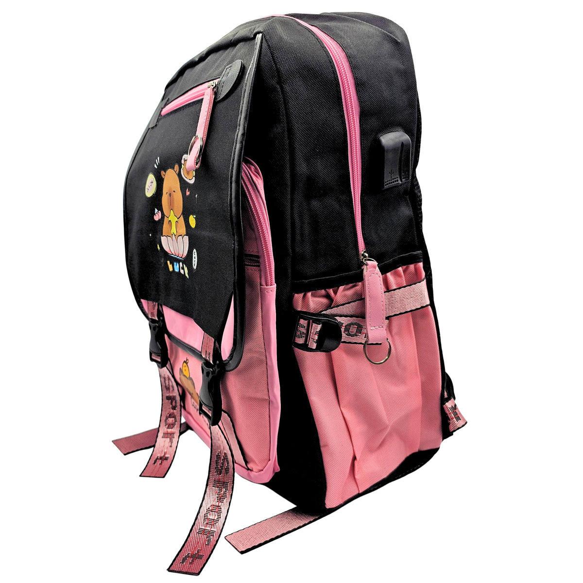 Capybara Backpack For School Urban Travel Spacious Capybara Manufacturer code Plecak Capybara Dla Dzieci i Młodzieży 3