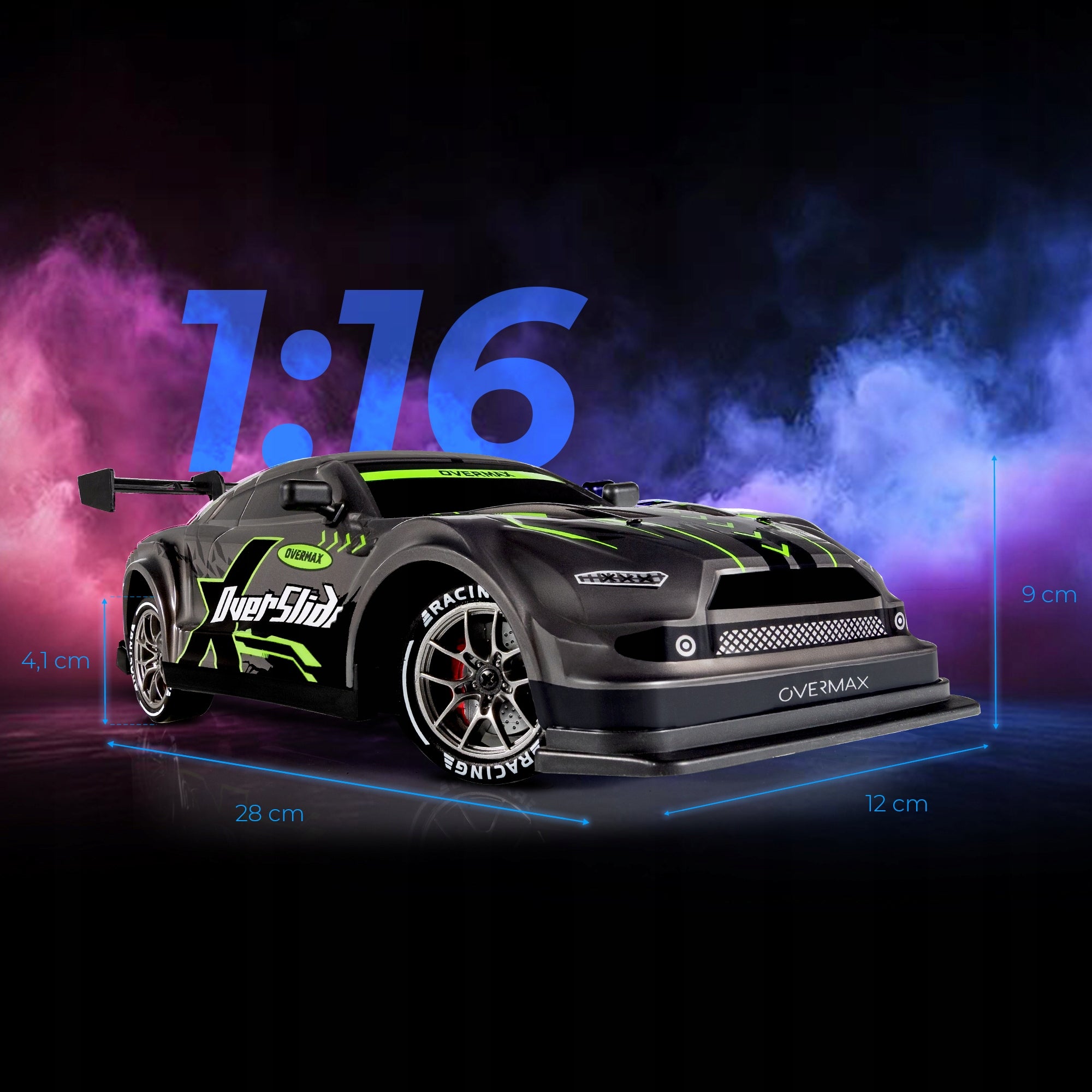 Car Auto RC DRIFT DRIFTING for DRIFT REMOTE CONTROLLED 1:16 20km/h LED EAN (GTIN) 5903771723183