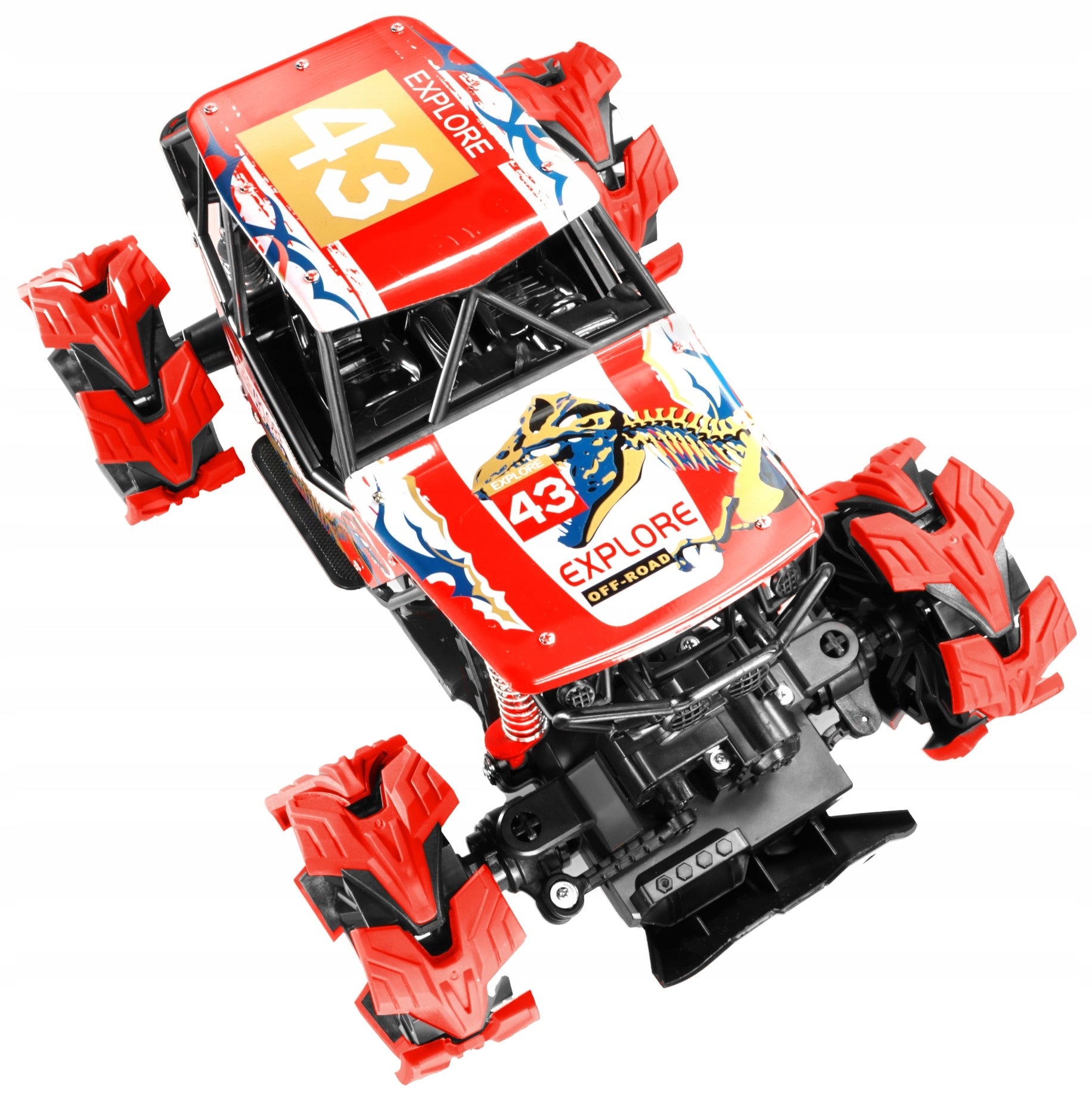 Car Auto Remote Controlled Off-Road Drive 4x4 Red 33,5x24x18cm EAN (GTIN) 5906555922925