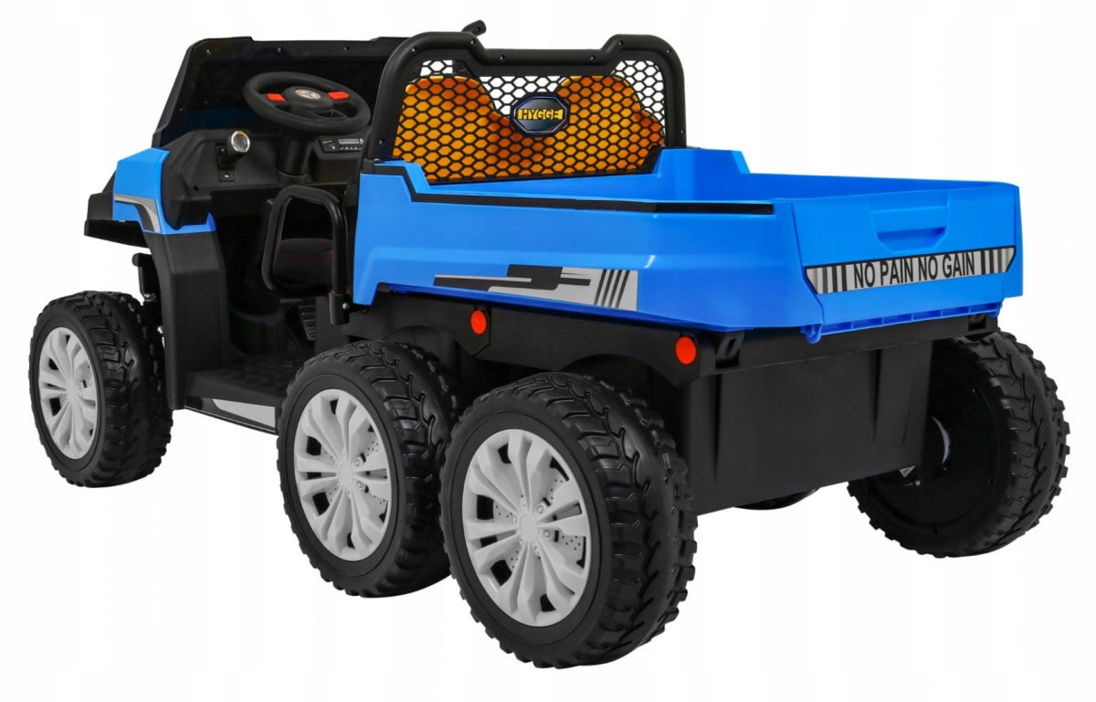 Car Battery Operated Car Farmer Truck for 2 Children + 4x4 Drive + Remote Control Certificates and opinions CE