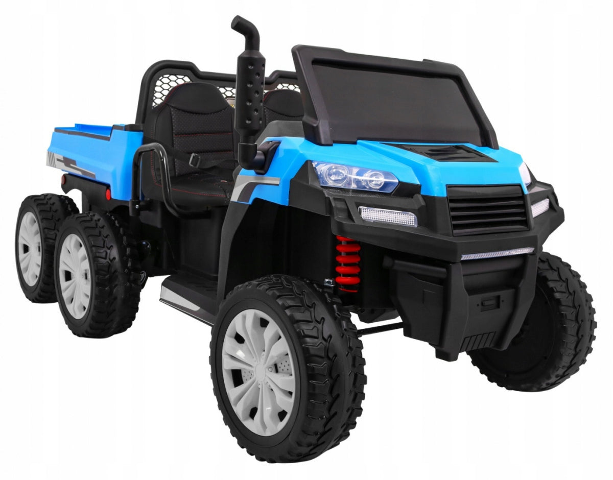 Car Battery Operated Car Farmer Truck for 2 Children + 4x4 Drive + Remote Control Number of seats 2