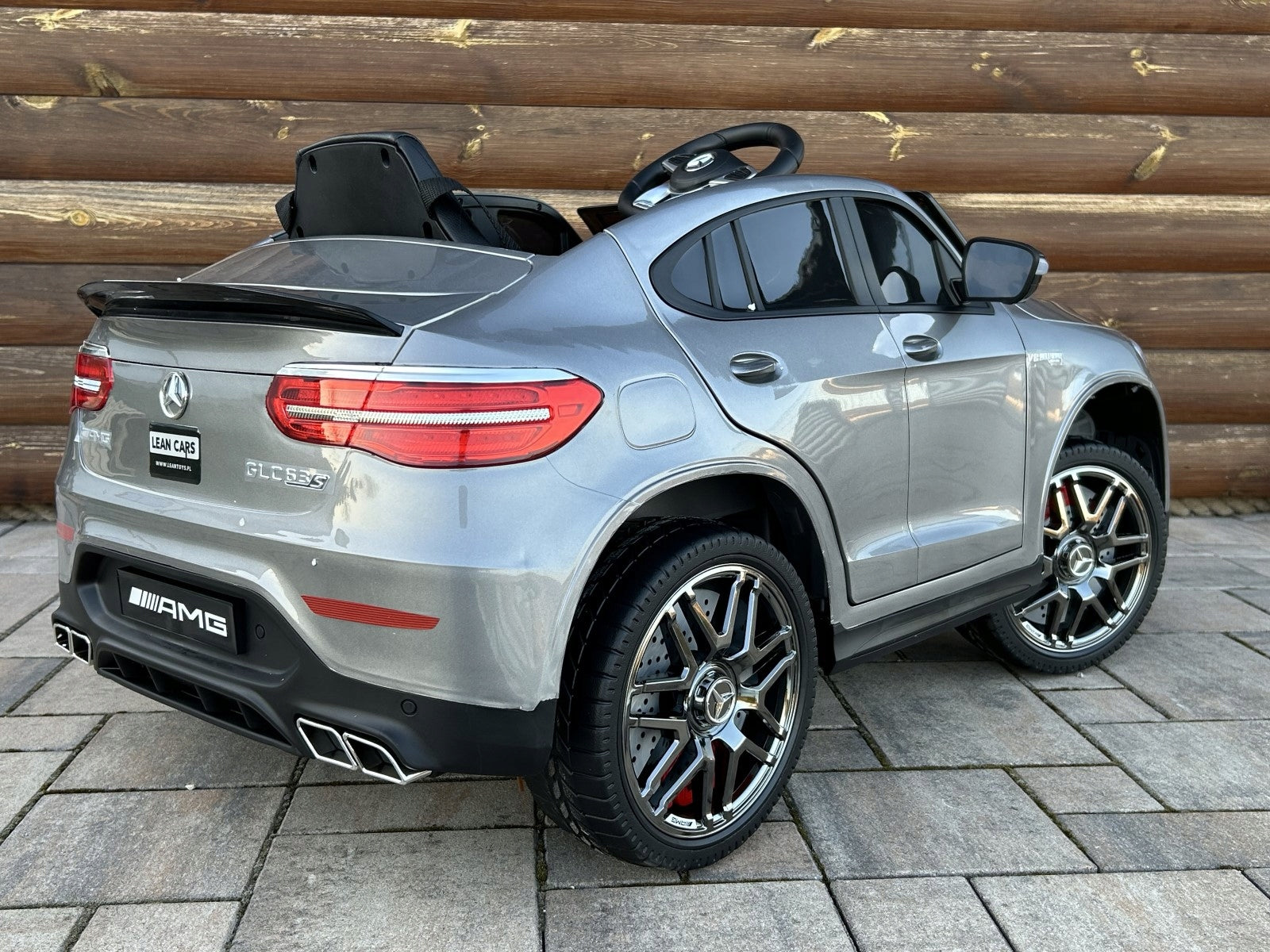Car Battery Operated Mercedes GLC 63S Lacquer 4x4 180 Watt Silver Lacquered EAN (GTIN) 5908275992585