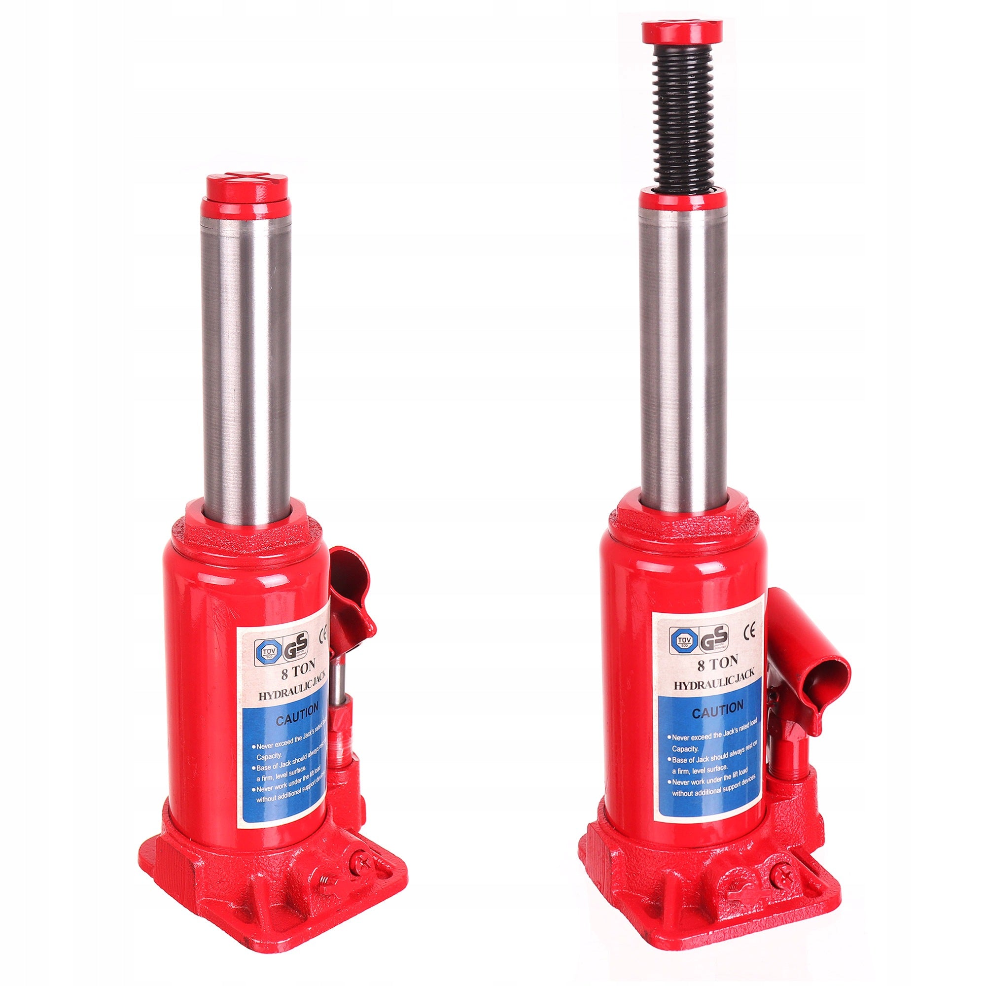 Car Bollard Lift Hydraulic SUV VAN Bus 8 TON 200-390mm Brand TC Technic