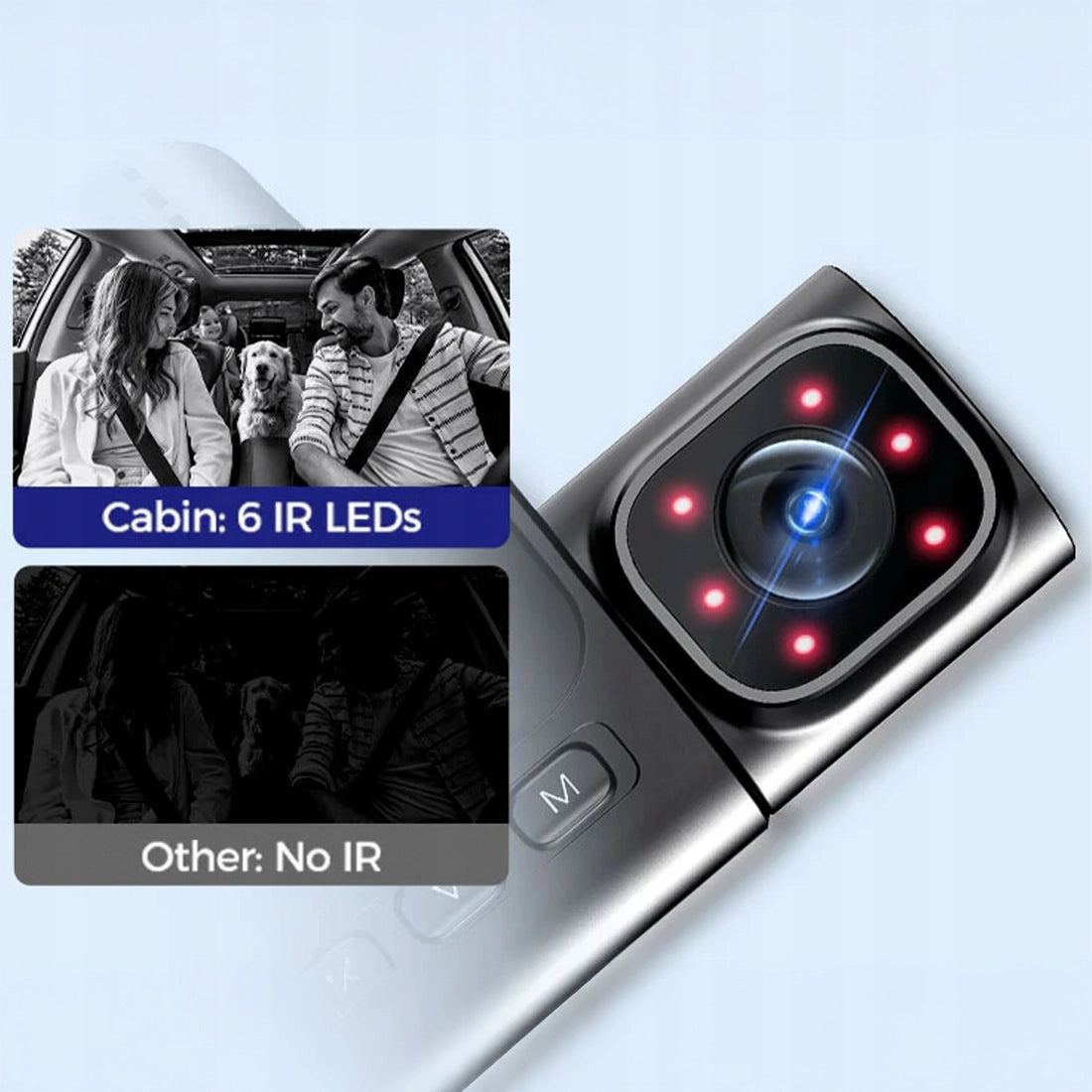 Car Camera 2K Video Camera Reversing Recorder 4G WiFi GPS M660 Packaging status original