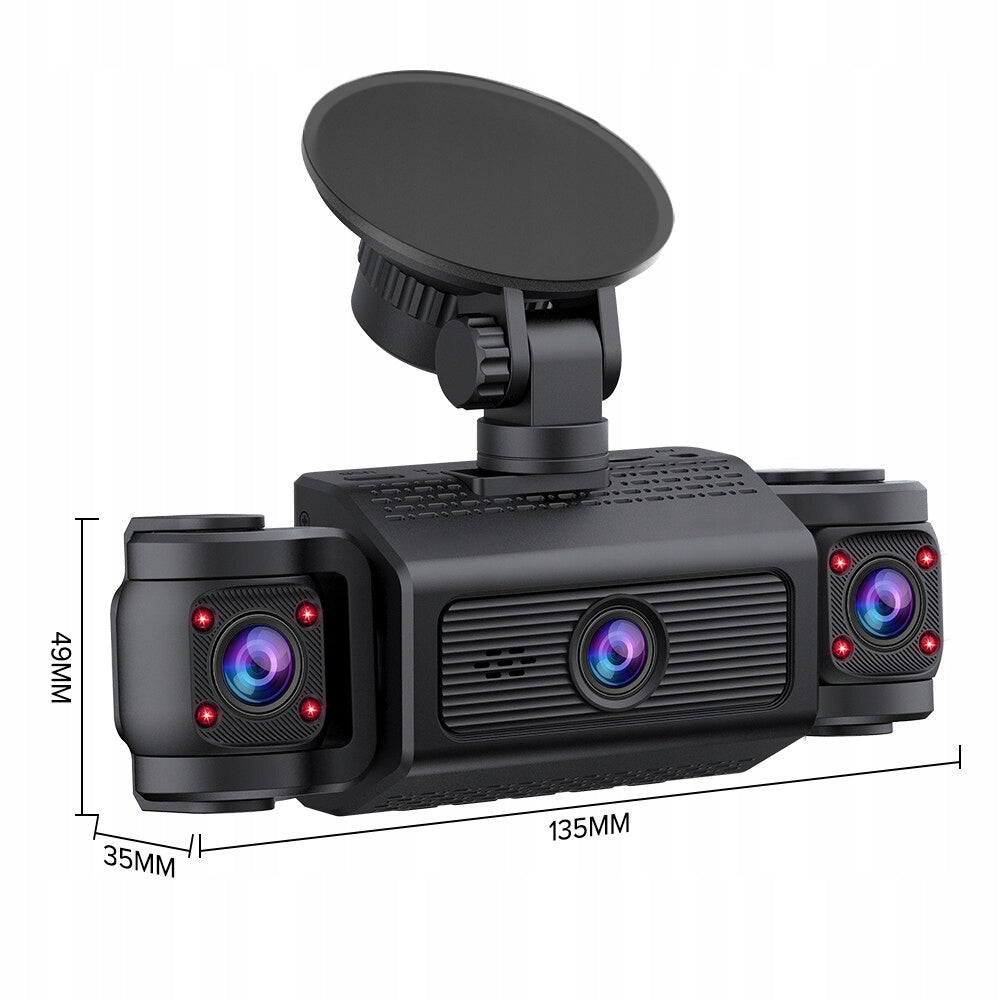 Car Camera 360° 4x Full HD 1080P G-Sensor IR Night Parking PL Brand no brand