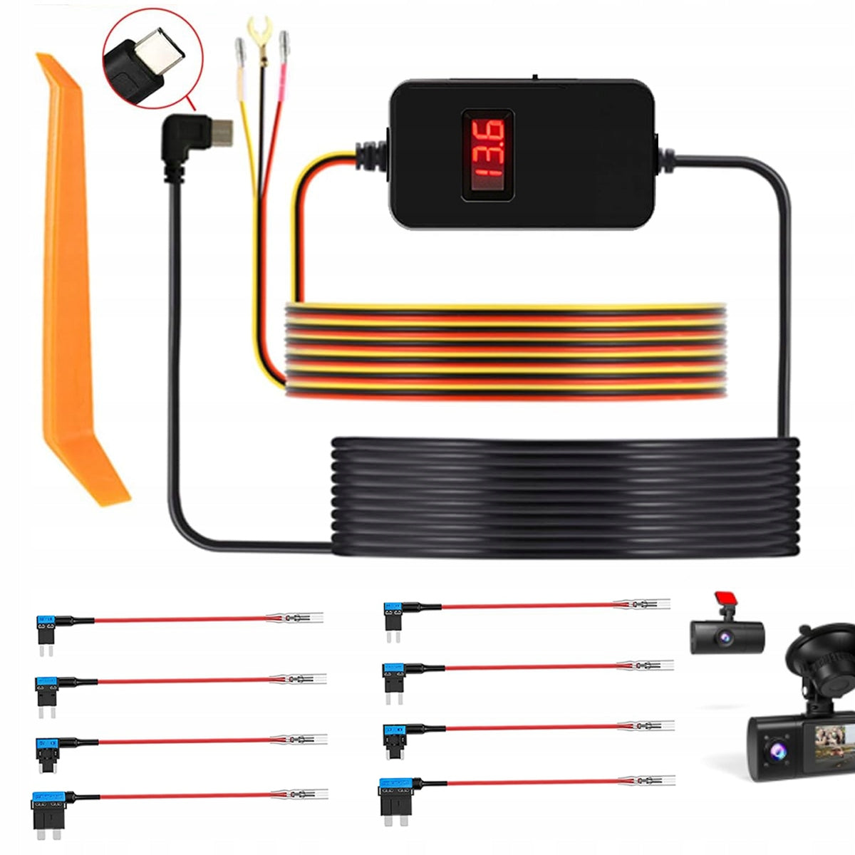 Car Camera Accessory Kit for Parking Monitoring