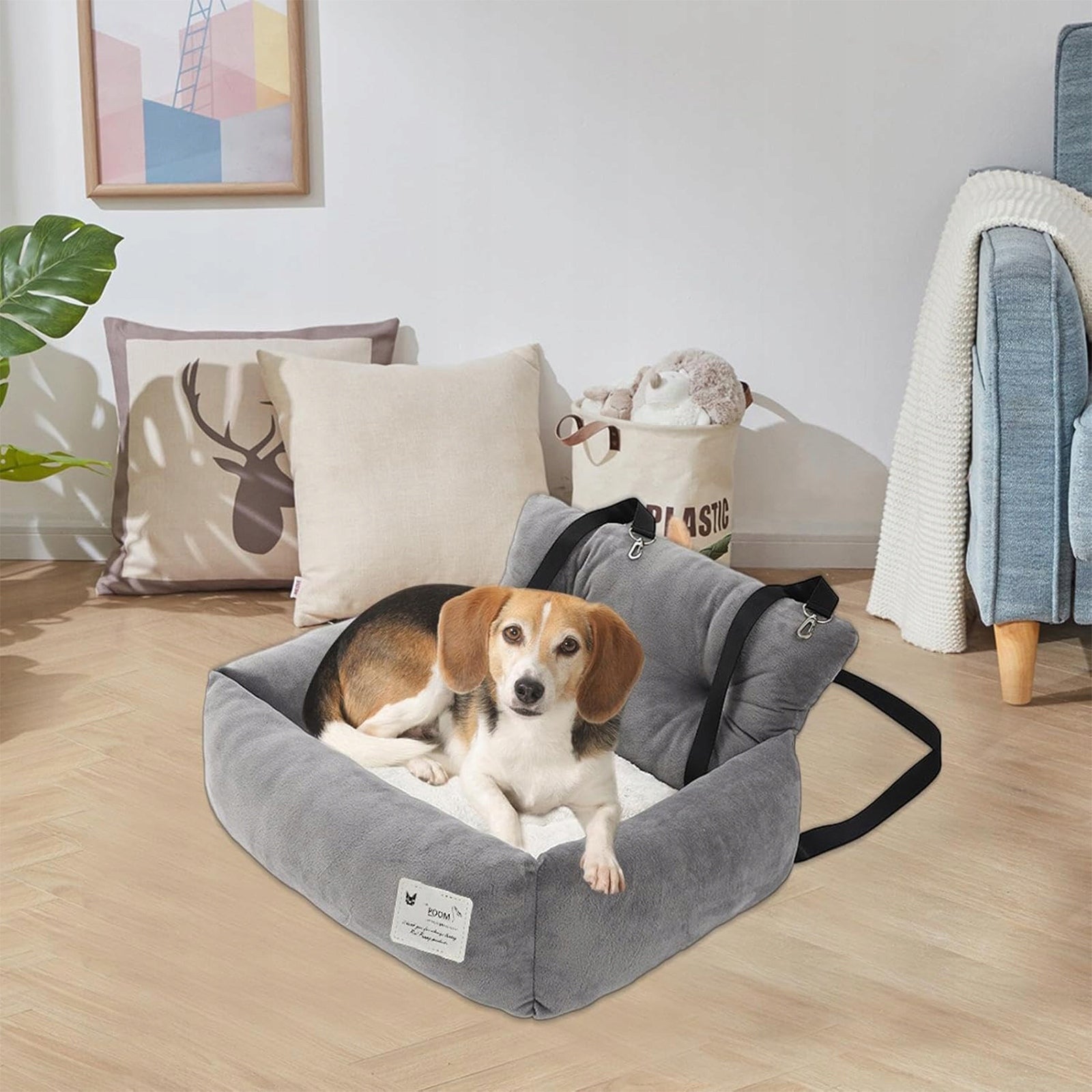 Car Carrier Dog seat travel for Car Car fastener Bed Dog Car Seat 2in1 Product height 29 cm