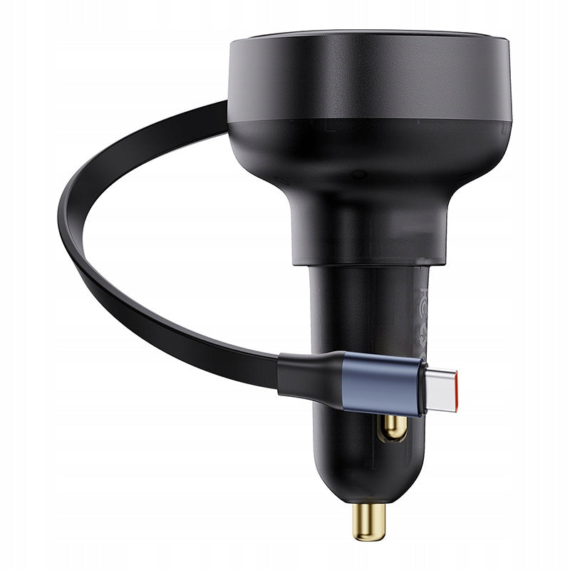 Car Charger Baseus Enjoyment Pro USB-C Female / USB-C Male 60W Output current 5000 mA