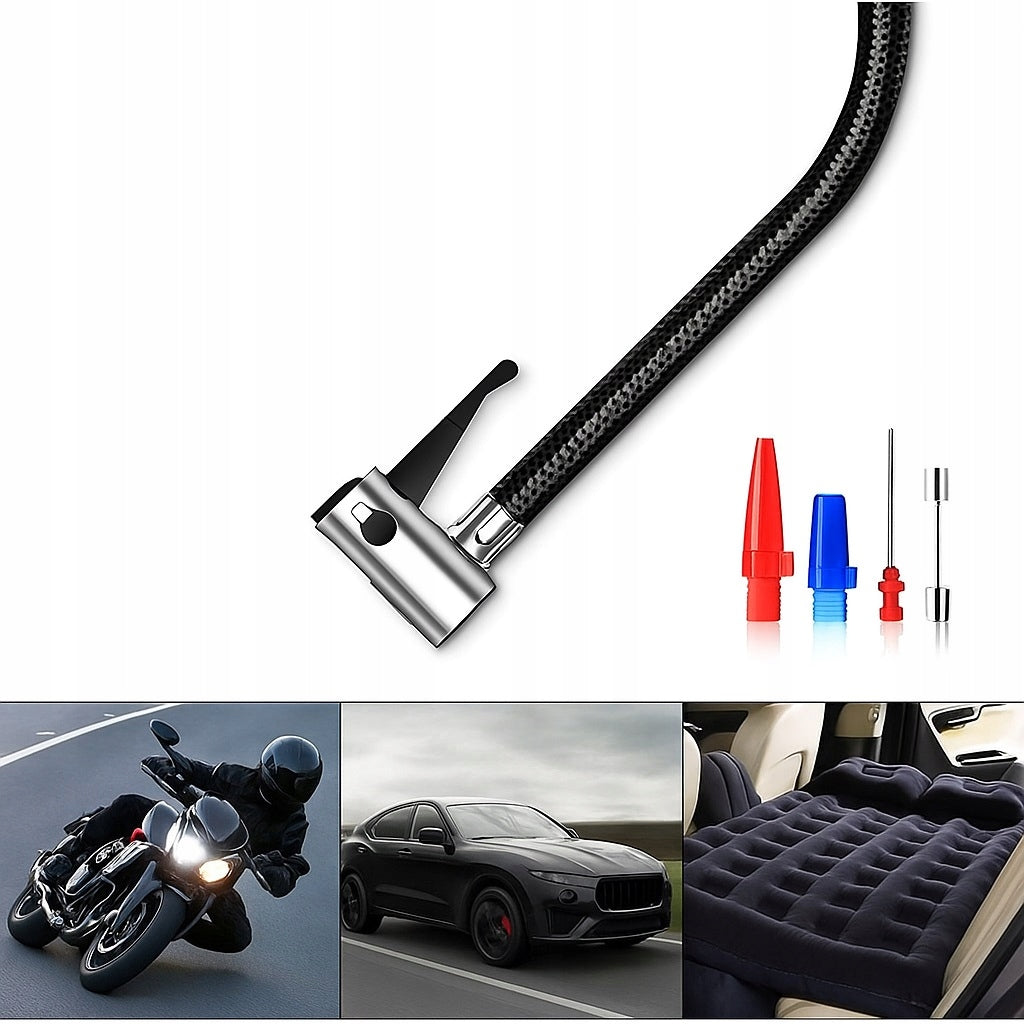 Car Compressor 12V/230V 10,5 Bar LED Electric Pump (ZR89) Brand no brand