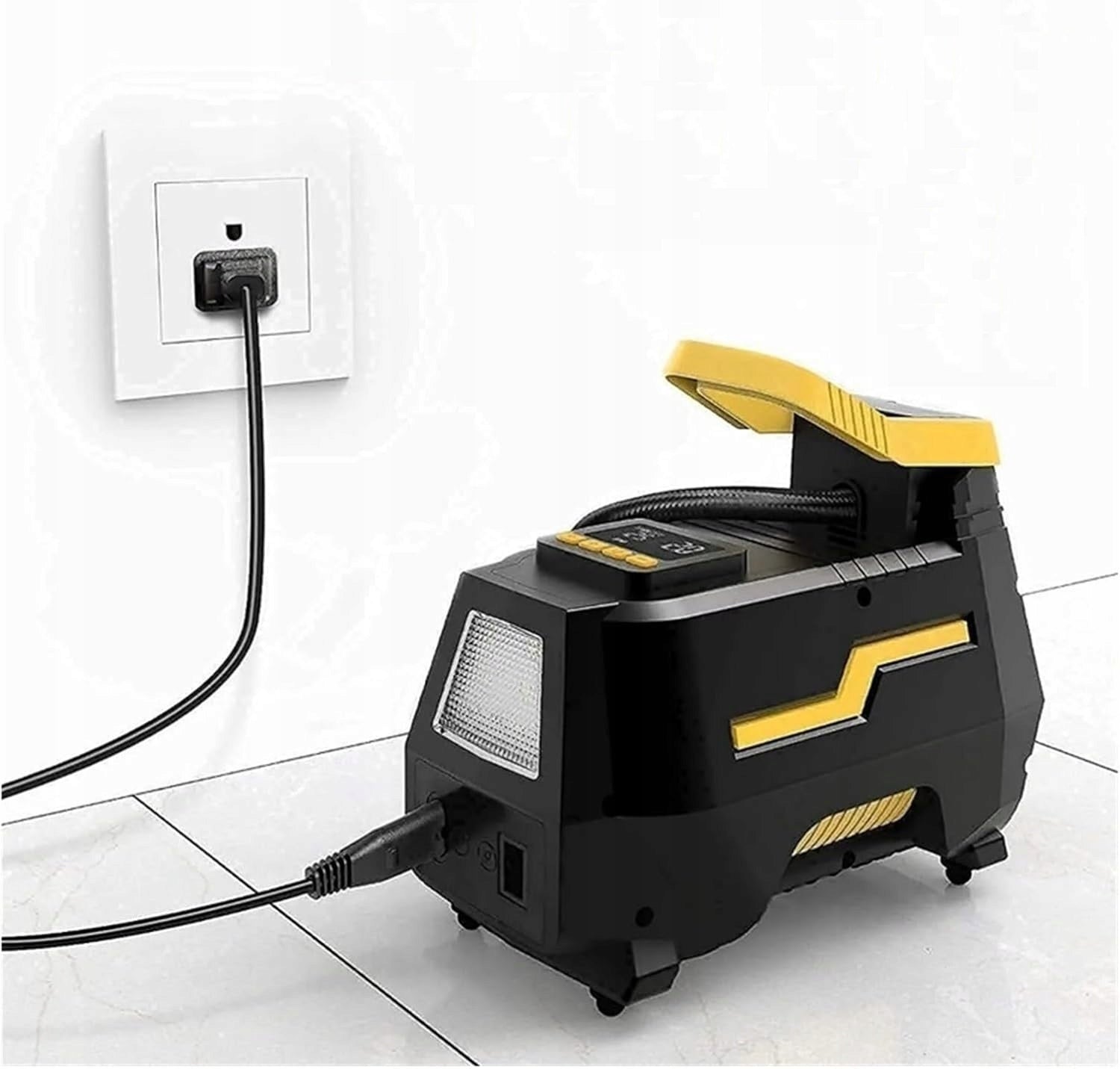 Car Compressor 12V/230V 10,5 Bar LED Electric Pump (ZR89) Kind electric
