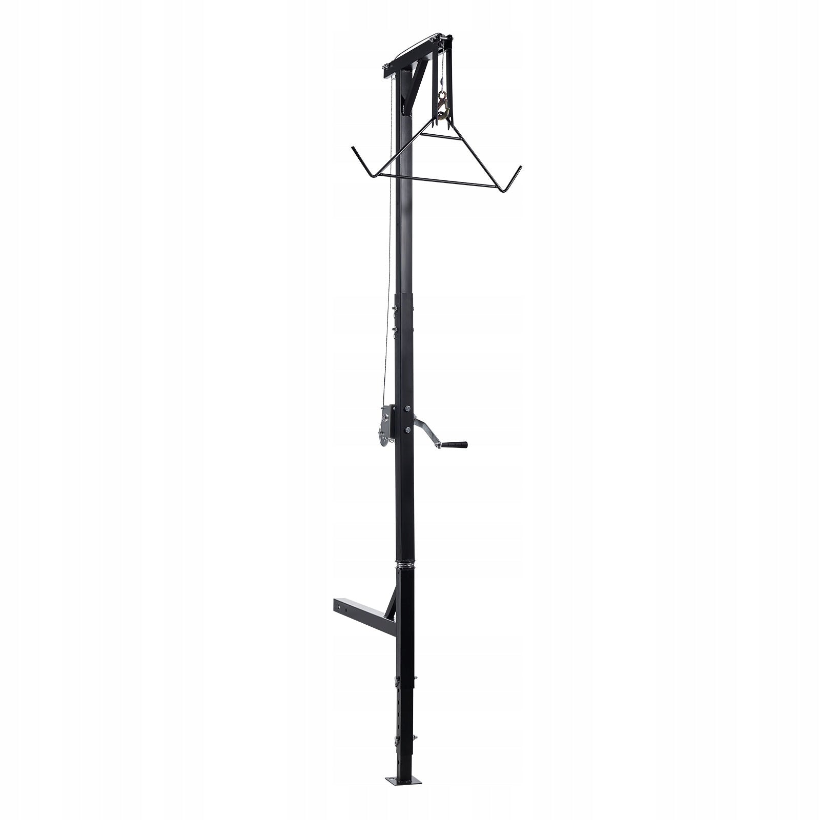 Car Crane Load Capacity 181,4KG With Rotary Shaft And Adjustable Height