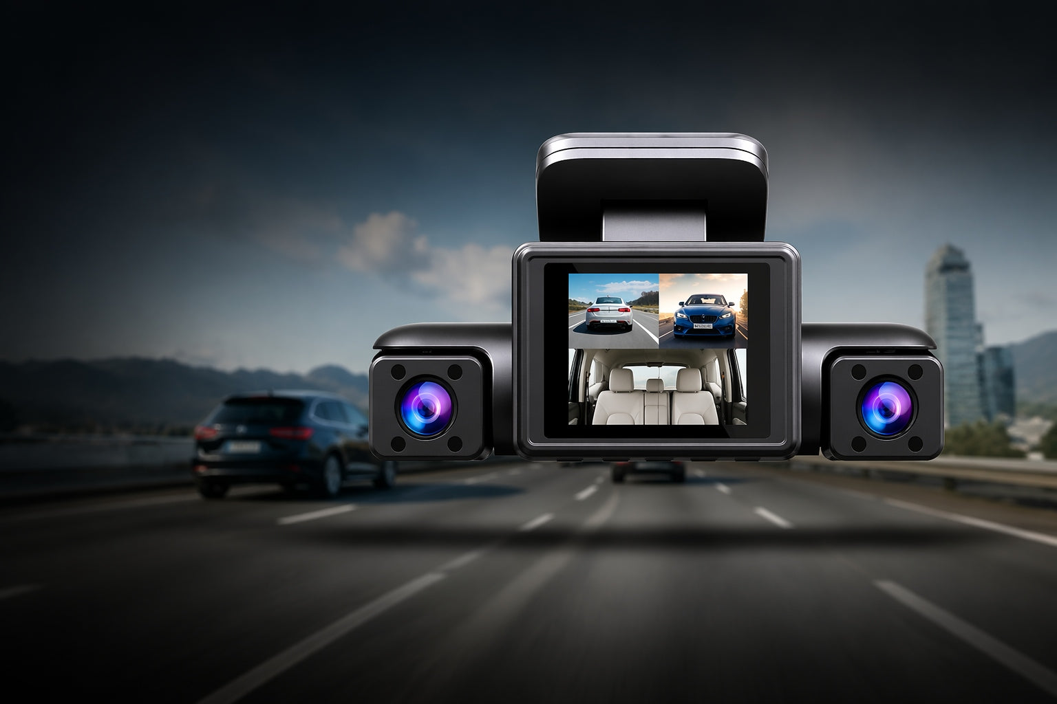 Car DVR 1080P Night Vision Dual Car Camera Manufacturer code Rejestrator samochodowy Podwójna kamera