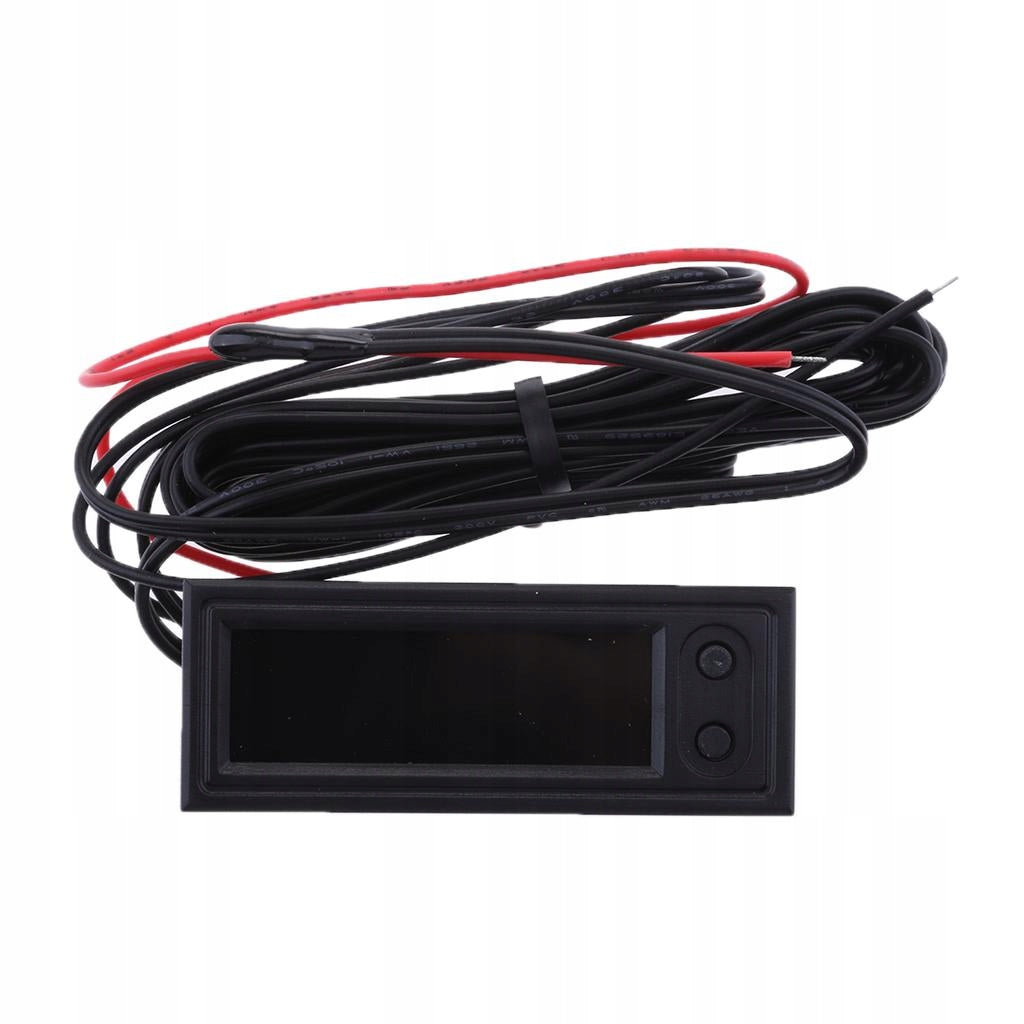 Car Digital Electric Clock Temperature Voltage Measurement LED Gauge Panel Medical device no