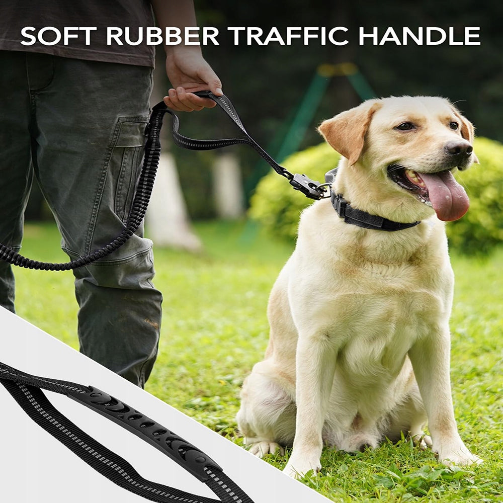Car Dog Leash with Shock Absorber, Black, 1.78 m Kind traditional