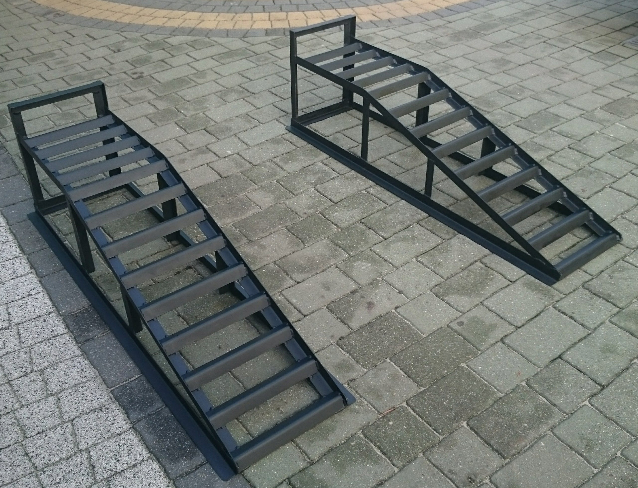 Car Driveway Raids 2pcs 3 tons ramp Product weight with unit packaging 28 kg