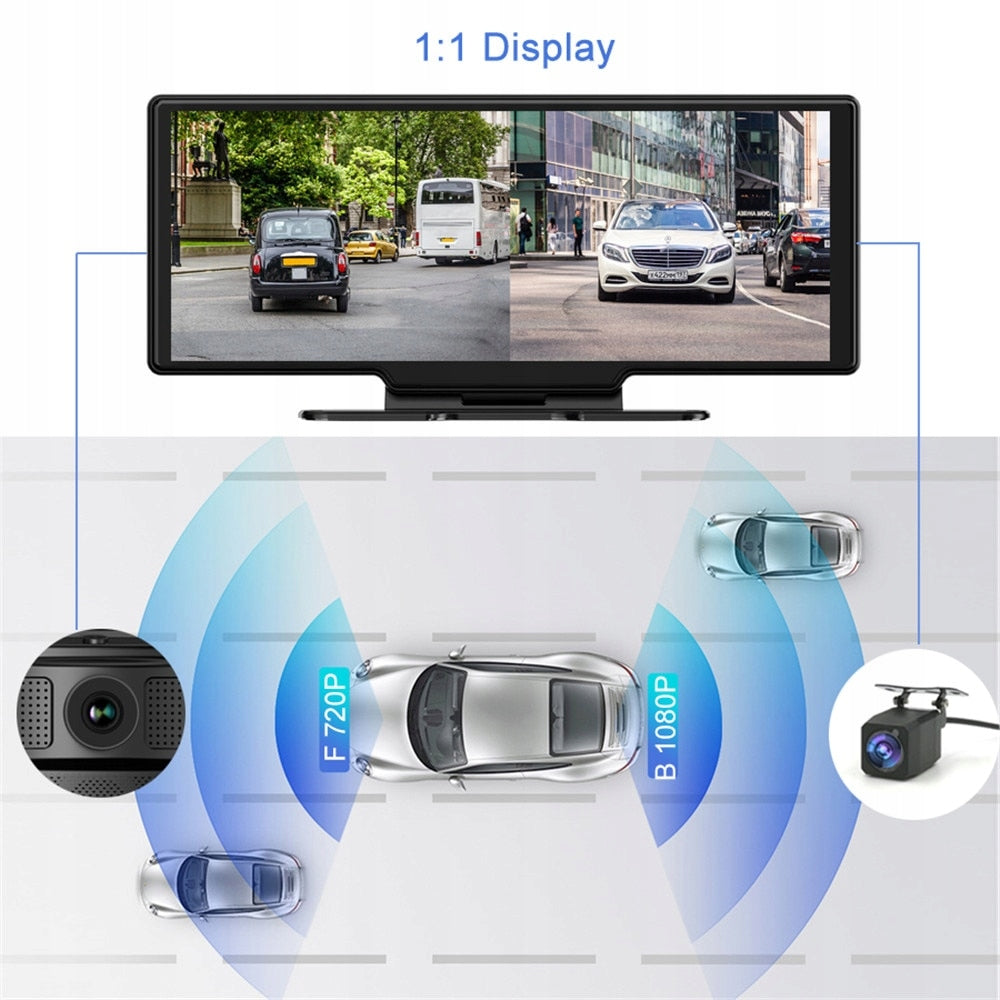 Car Driving Recorder GPS Navigation WiFi Reversing Camera For Car 360 EAN (GTIN) 8581635946533
