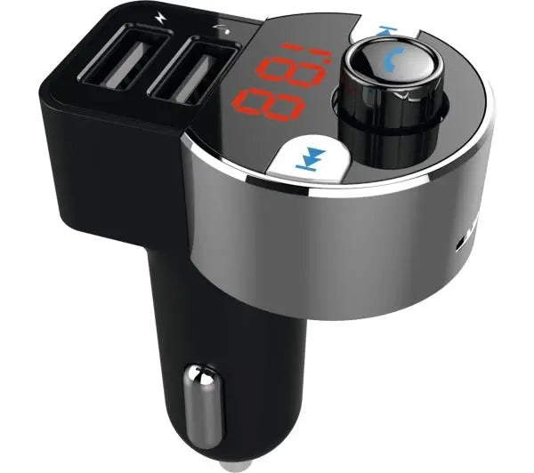Car FM Transmitter TechniSat DIGICAR 1 BT MP3 WMA 2x USB Microphone Brand TechniSat
