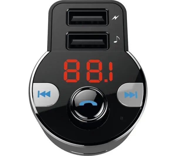 Car FM Transmitter TechniSat DIGICAR 1 BT MP3 WMA 2x USB Microphone Packaging status original