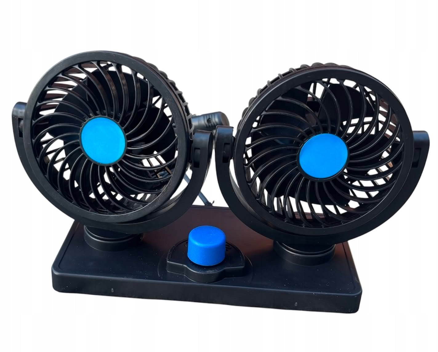 Car Fan Cigarette Lighter Fan Adjustable 360° Dual 2in1 Manufacturer code T303-WENTYLATOR