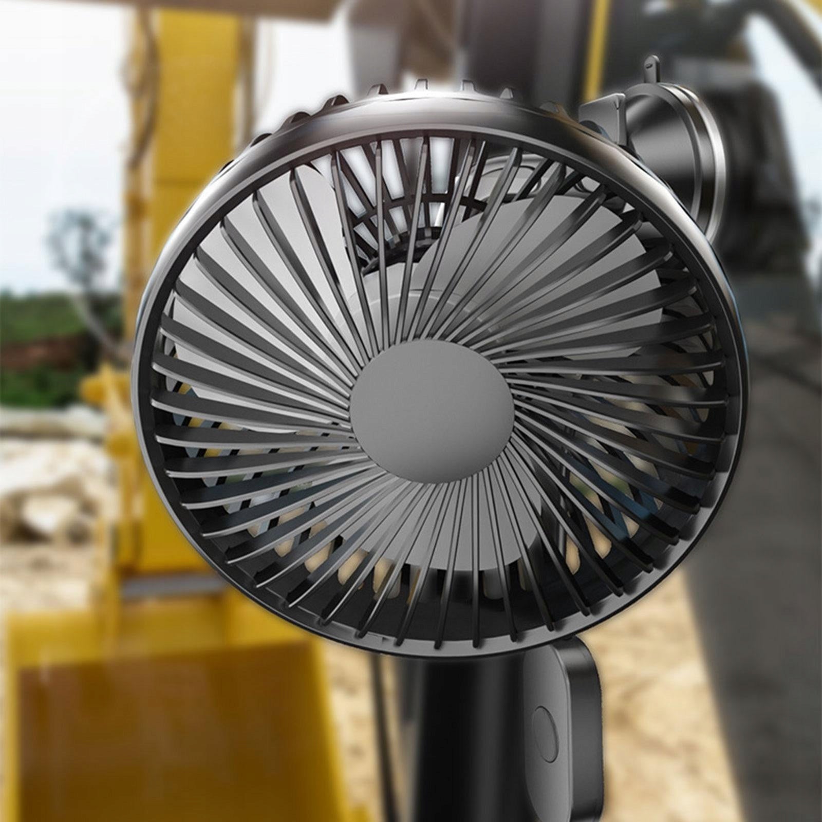 Car Fan USB Car Fan 12V 24V Portable Quiet Manufacturer code Solife-52059782