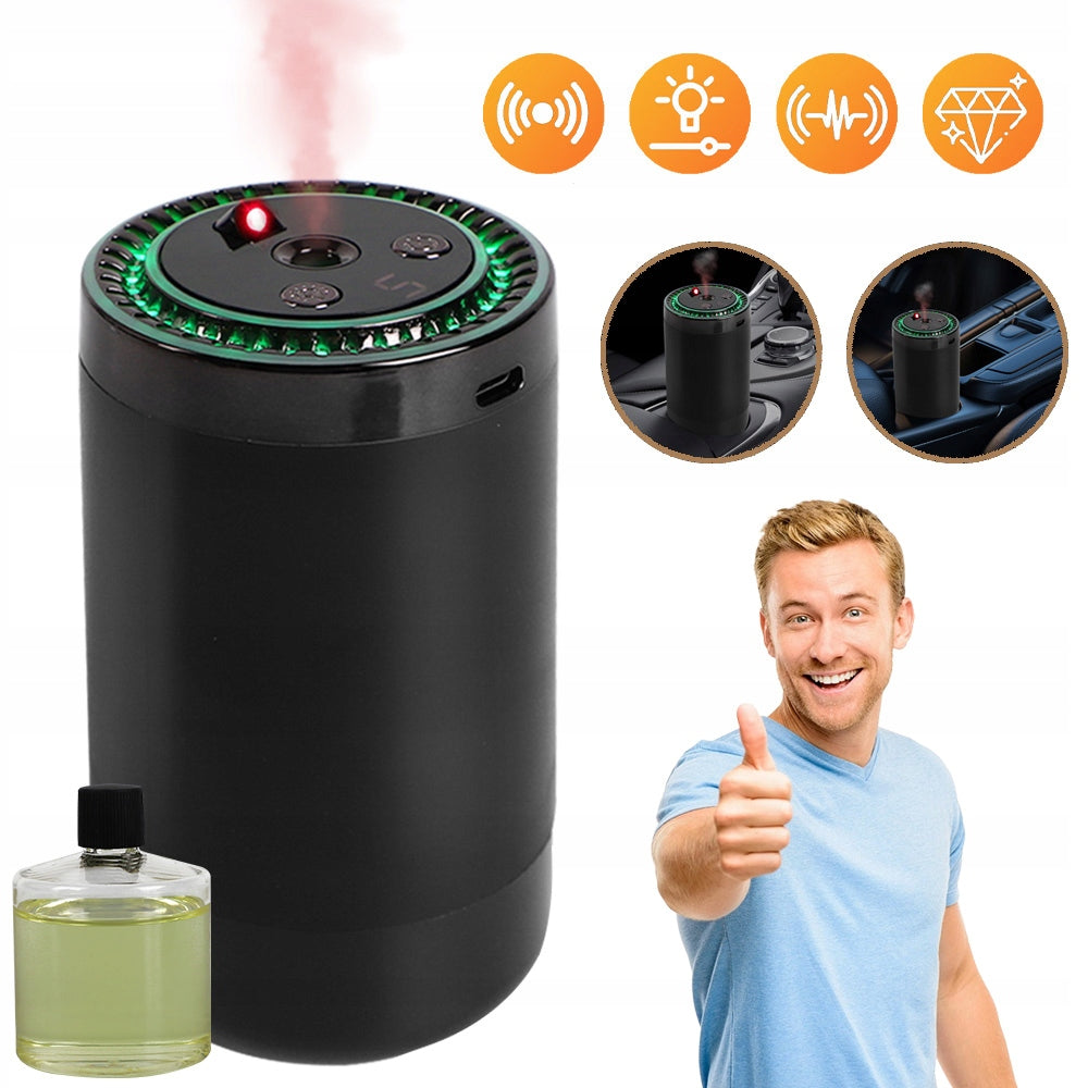 Car Fragrance Diffuser, Car Aromatherapy Diffuser, Black