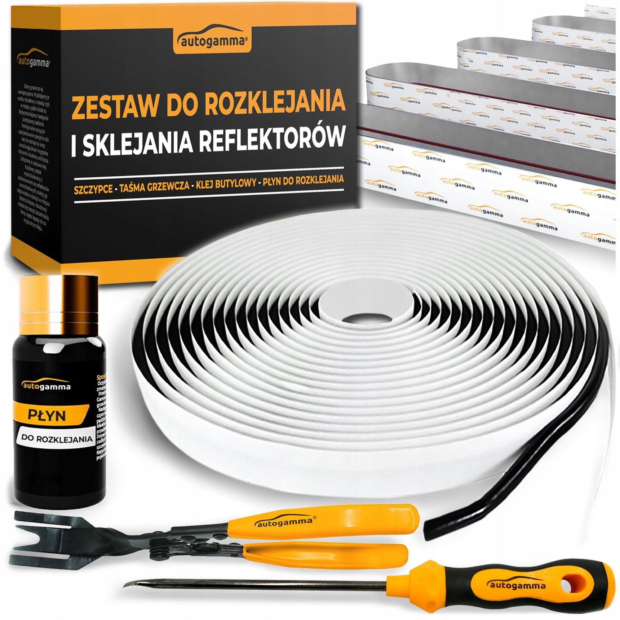 Car Headlight Unravel Kit Cars Glue Butyl Pliers