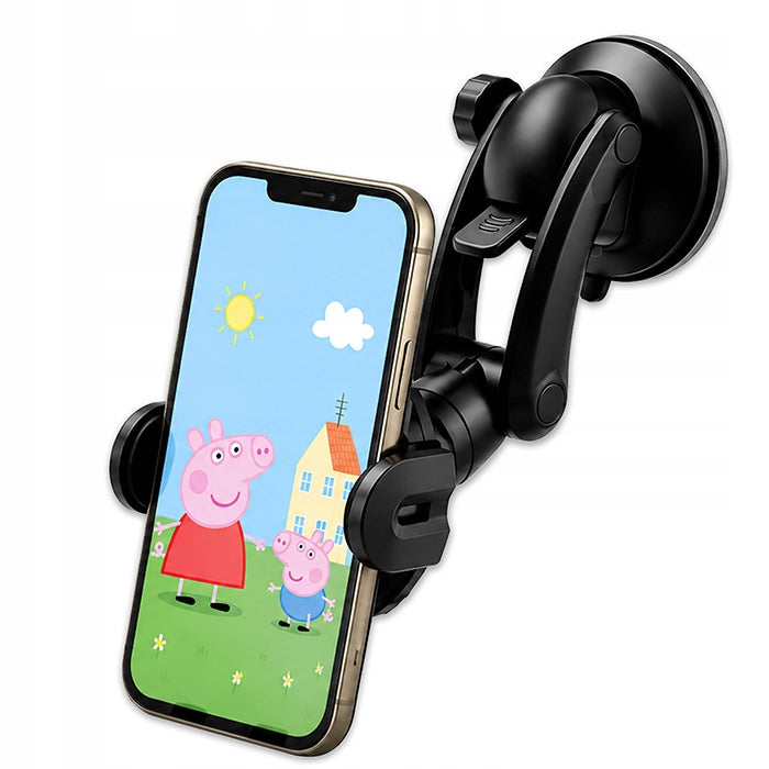 Car Holder with Qi 15W USB-C Induction Charger Qoltec Manufacturer code 51219