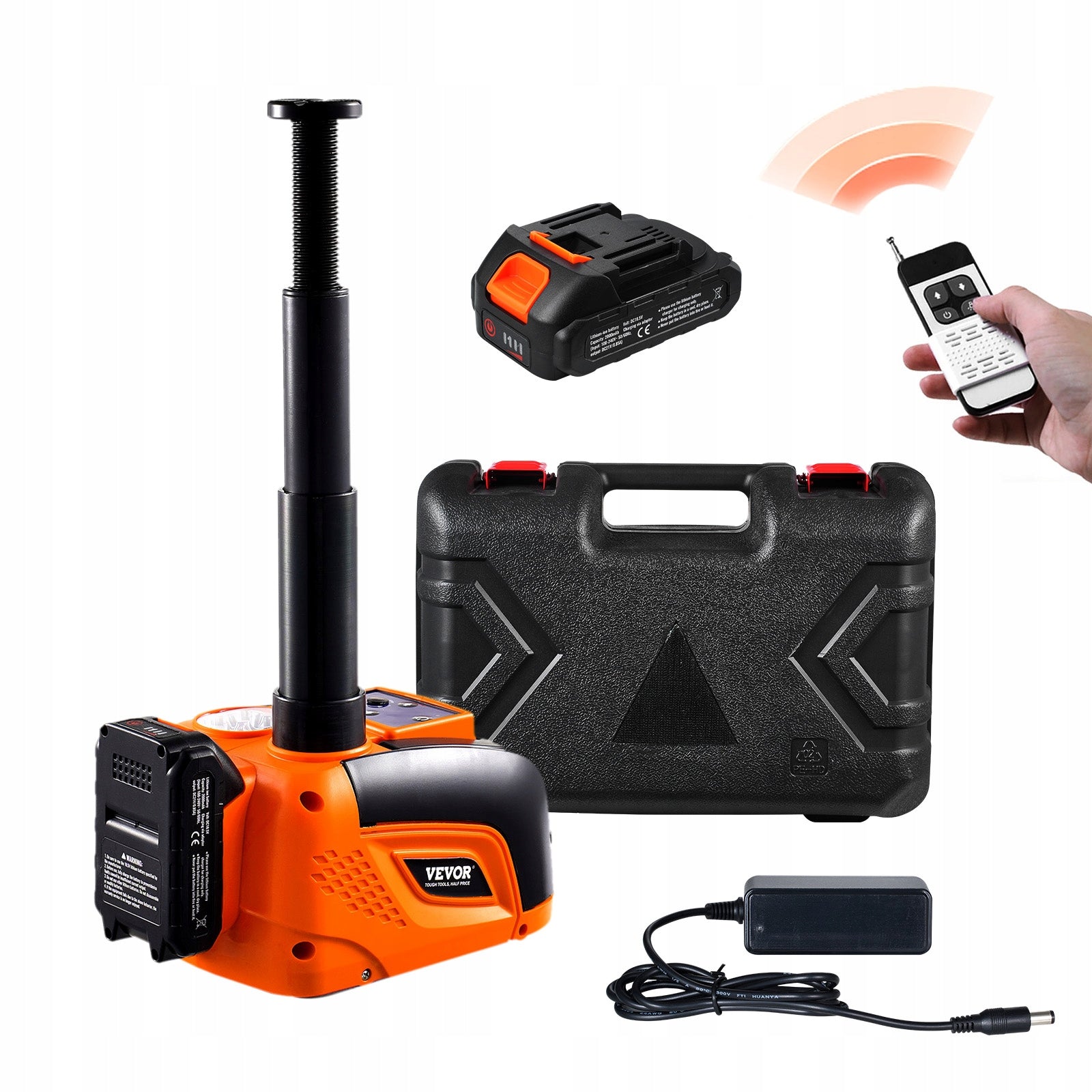 Car Lift Electric Load Capacity 5T Portable With LED Lighting
