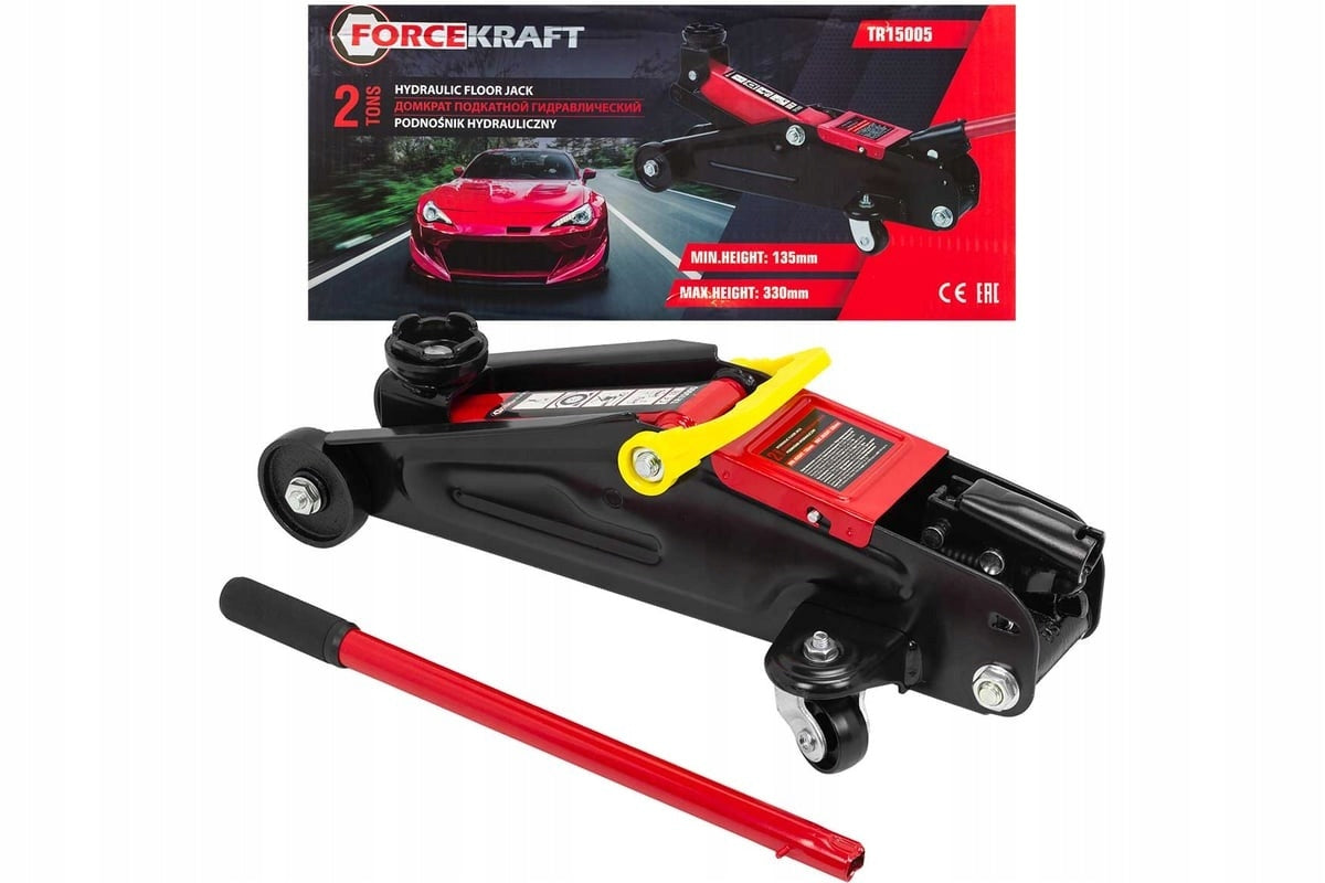Car Lift Hydraulic Frog 2 TONY 135-330mm jack Forcekraft