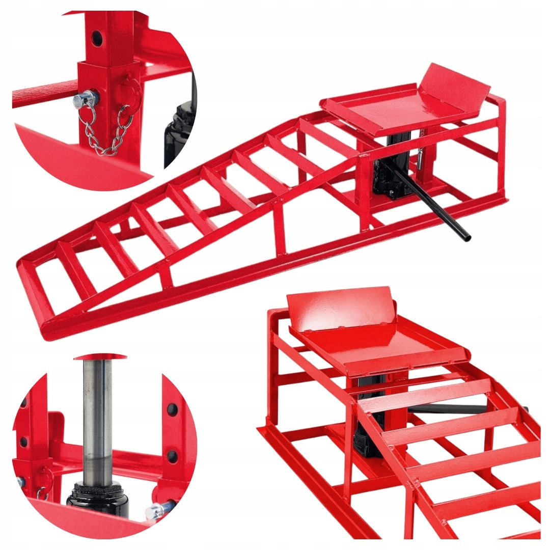 Car Overrun Ramp with Hydraulic Lift 2T One Piece Manufacturer code HD16786