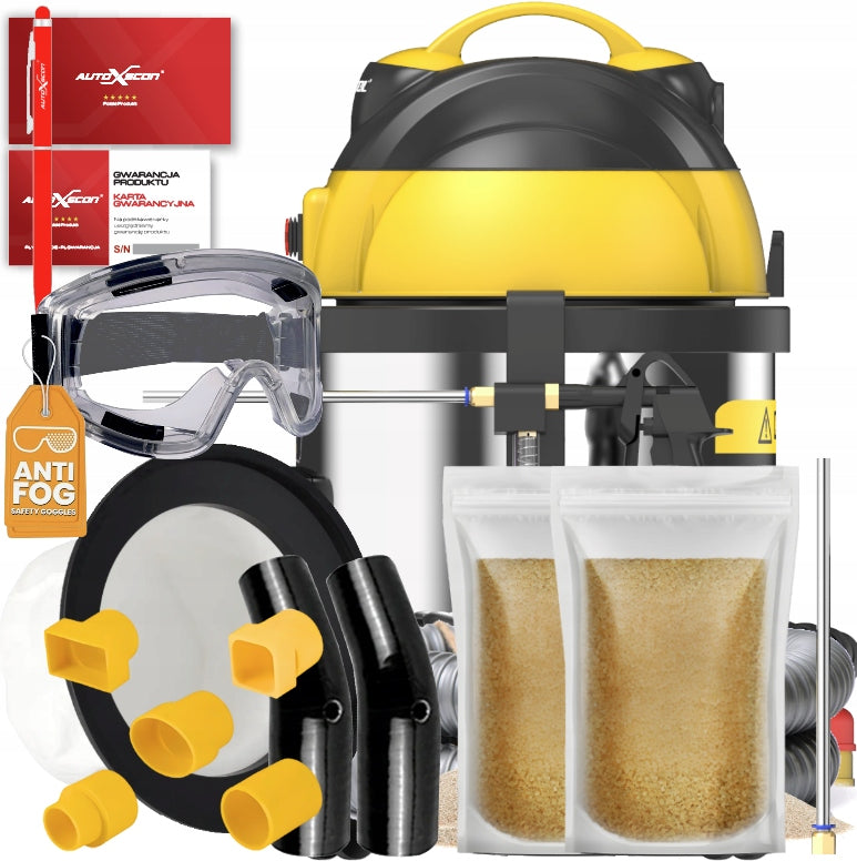 Car Parts Cleaning Machine HTS558 + 2KG GUNPOWDER + ADAPTERS! Manufacturer code HTS558