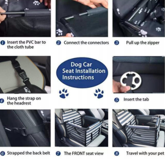 Car Pet Transporter Seat for Dog or Cat Trade name Fotelik dla zwierząt