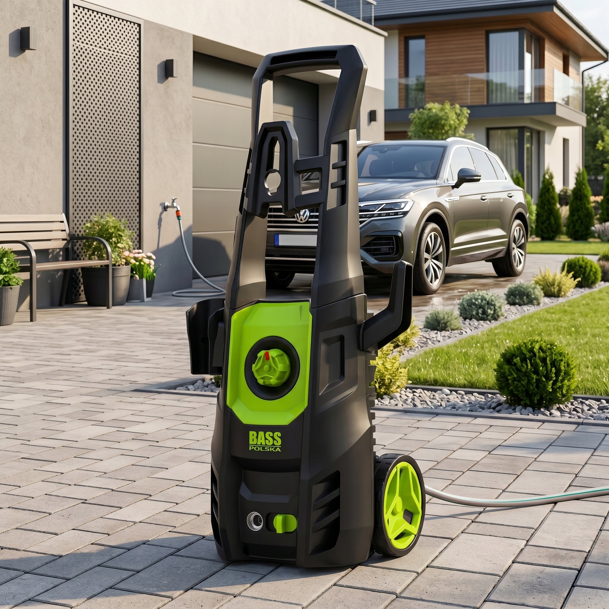Car Pressure Washer 230 BAR Strong 2200W Foamer Set BASS PL Manufacturer code BP-7882