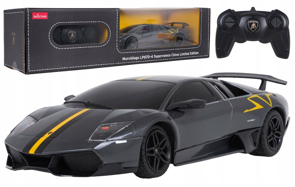 Car R/C 1:24 Murcielago LP670-4 Superveloce Grey RASTAR