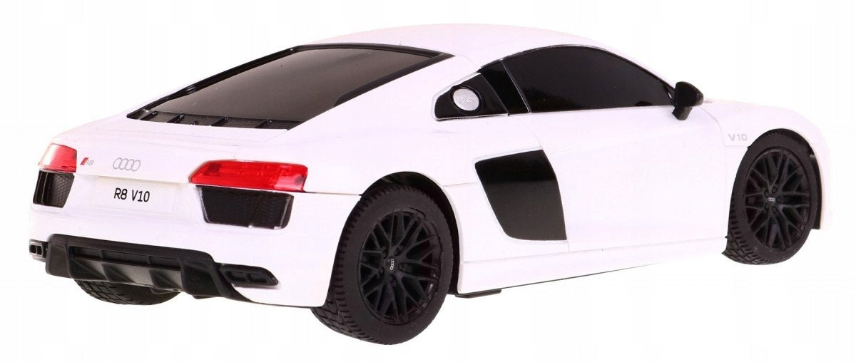 Car R/C Audi R8 White 1:24 RASTAR Brand Rastar