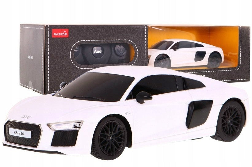 Car R/C Audi R8 White 1:24 RASTAR