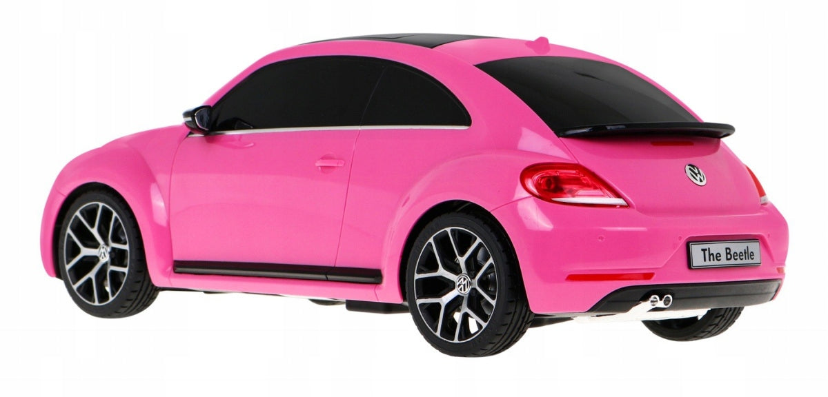 Car R/C Volkswagen Beetle 1:14 RASTAR Pink Remote Controlled Brand Rastar